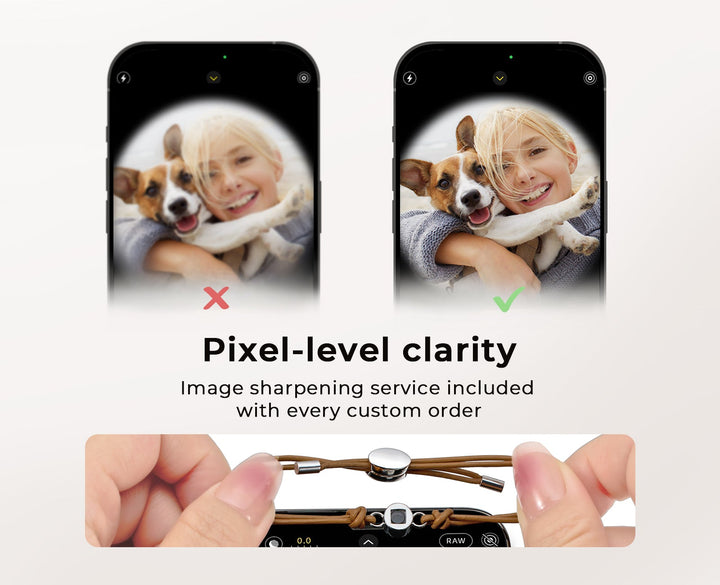 Christmas Snowflake Photo Projection Necklace