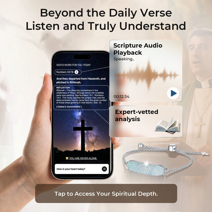 NFC Bible Bracelet for Daily Verses