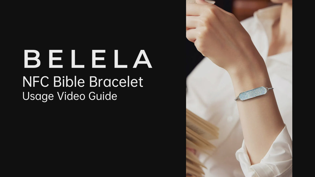 NFC Bible Bracelet for Daily Verses